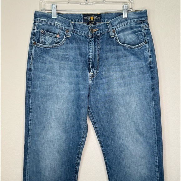 Lucky Brand Men's Straight Leg 181 Jean in OL Aeromarine- Sz 34x32 - Picture 2 of 12